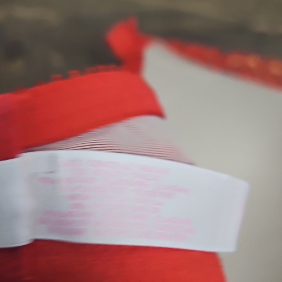 Victoria's Secret Red Push Up Bra with Lace Overlay - Size 36D - Picture 13 of 14